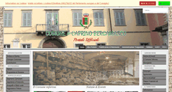 Desktop Screenshot of comune.caprinobergamasco.bg.it